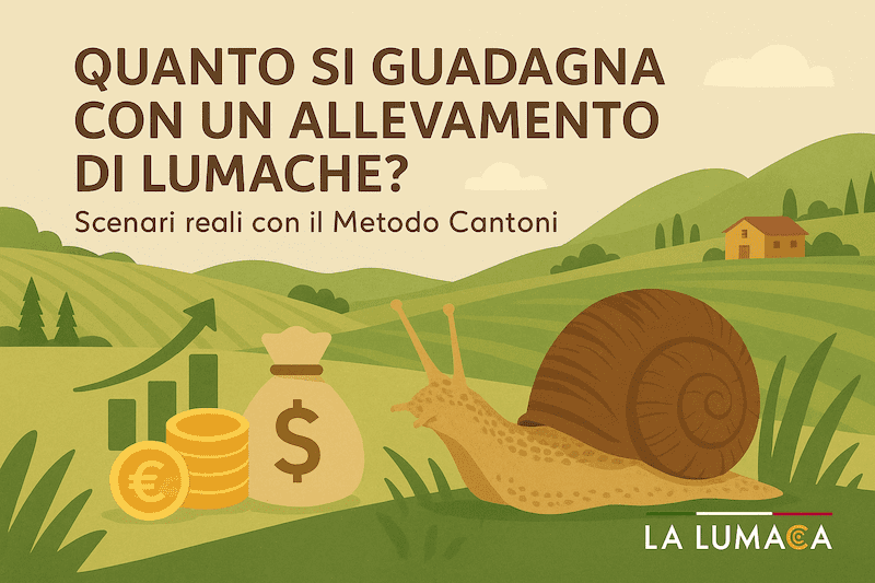 Quanto si guadagna con allevamento lumache