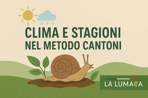 clima e stagioni nel metodo cantoni